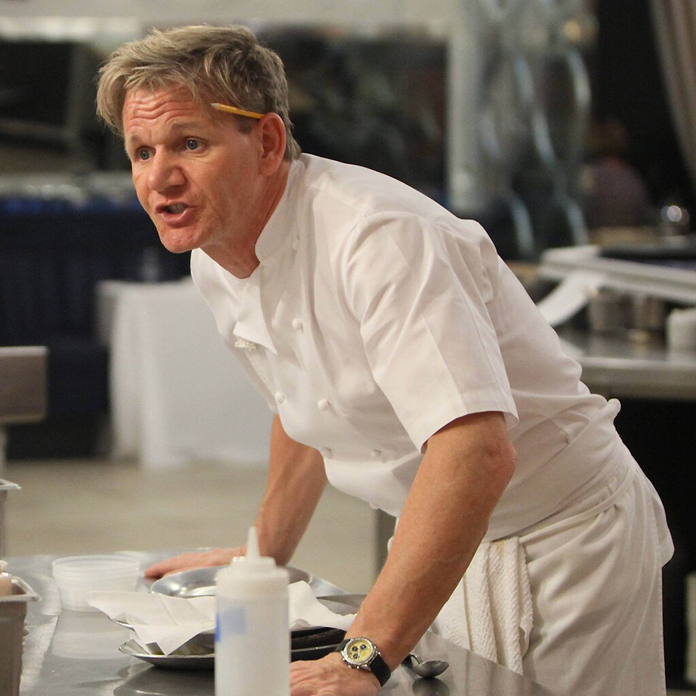 Gordon Ramsey teaches cooking on MasterClass