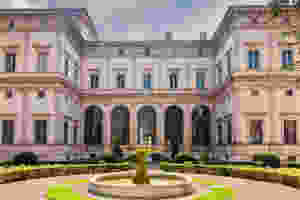 Villa Farnesina in Rome's Trastevere neighborhood