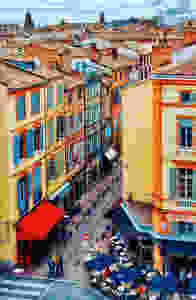 the Carmes neighborhood of Toulouse France