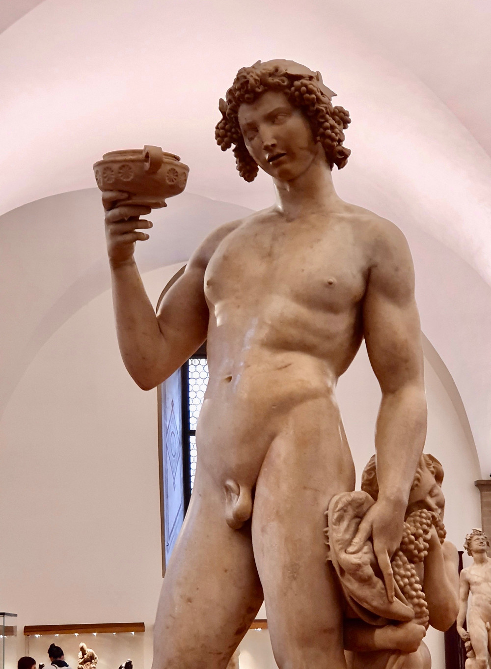 Michelangelo, Bacchus, 1496-97