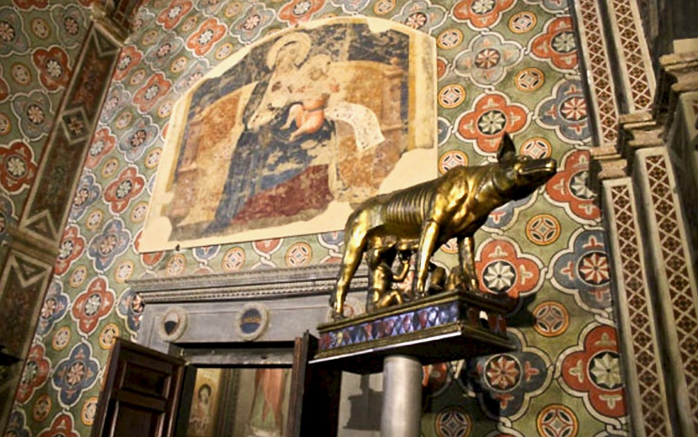 the She Wolf Suckling Romulus and Remus