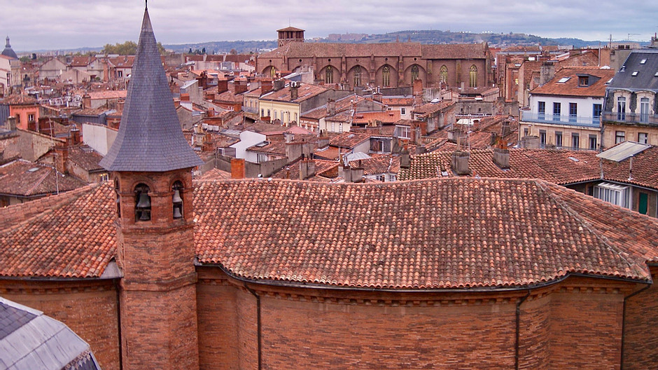 the pretty pink city of Toulouse