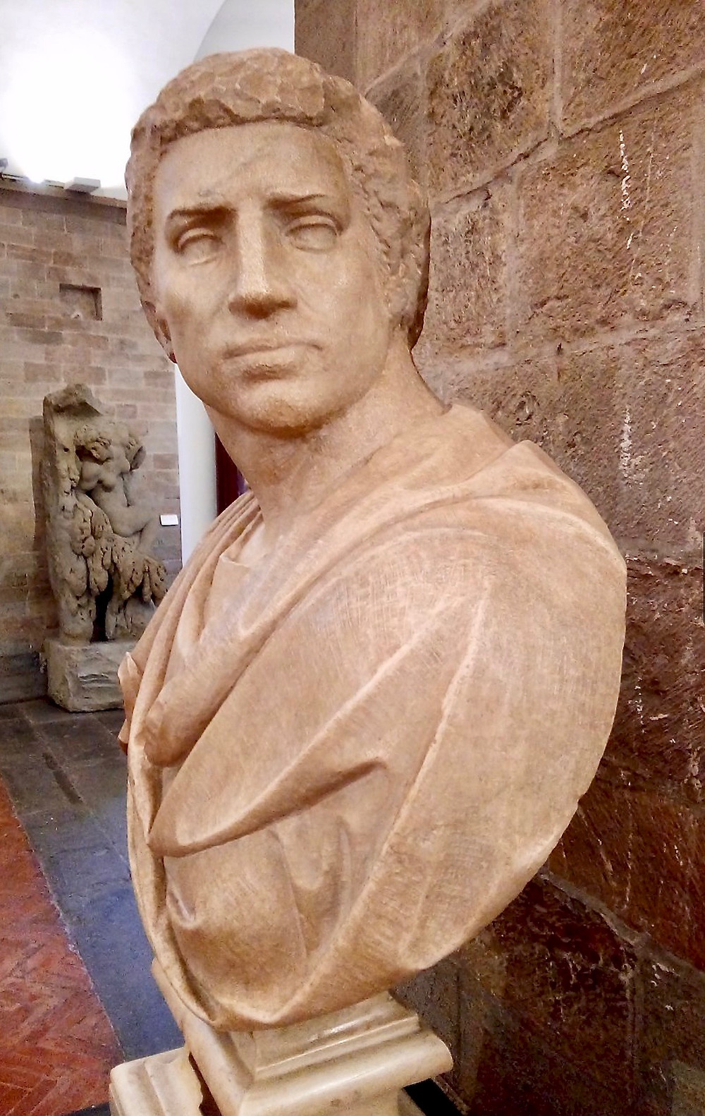 Michelangelo, Bust of Brutus, 1539-40