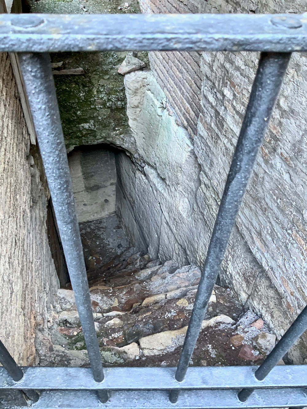 staircase used by slaves