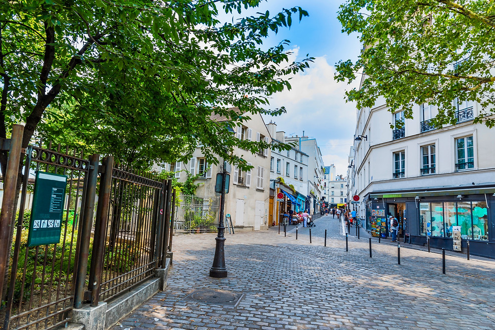 Abbesses Square in Montmartre