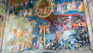 Giotto's massive fresco, The Last Judgment in the Scrovegni Chapel