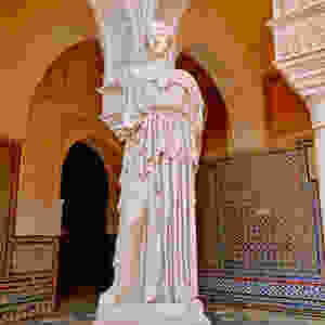 a copy of the Roman statue Pallus Pacifera