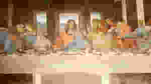 detail of Leonardo da Vinci's The Last Supper