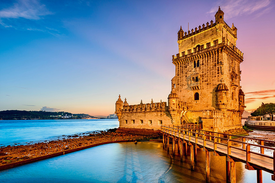 the UNESCO-listed Belem Tower