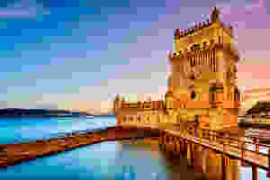 the UNESCO-listed Belem Tower