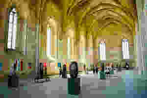 the Consistory Hall in the Pope's Palace in Avignon France