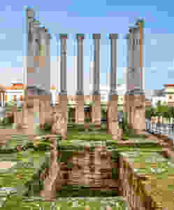 ruins of Cordoba's Roman temple