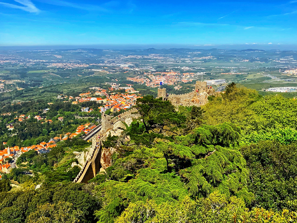 the Moorish Castle in Sintra