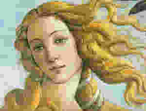 detail from Botticelli's Birth of Venus