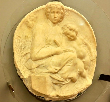Michelangelo, Pitti Tondo, 1504-05