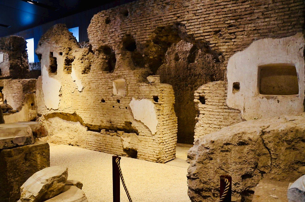 ruins of the House of Augustus