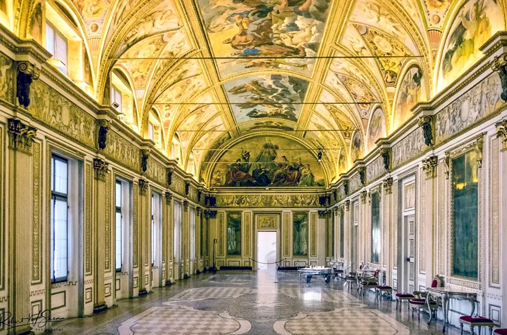 Hall of Mirrors in the Ducal Palace. Image: Robert Shea