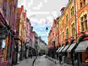 cobblestone streets of Lille