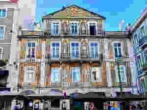 the House of Ferreira das Tabuletas in Lisbon's Chiado neighborhood