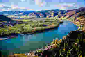 beautiful landscape of the Wachau Valley on Austria's famed Danube River