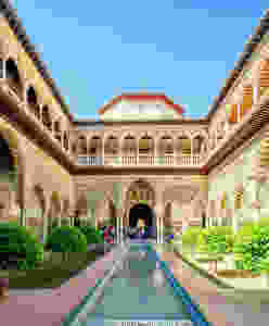 Courtyard of the Dolls in the Royal Alcazar
