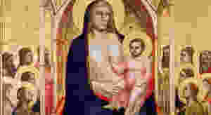 Giotto, The Ognissanti Madonna and Child Enthroned, 1306-10