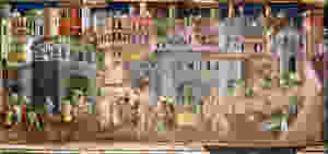 a prosperous urban setting