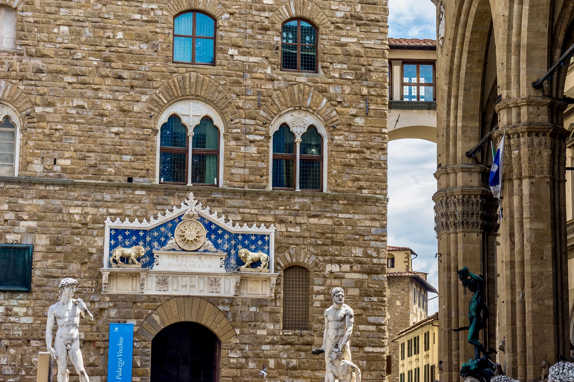 Florence S Outdoor Art Statues Of The Piazza Della Signoria