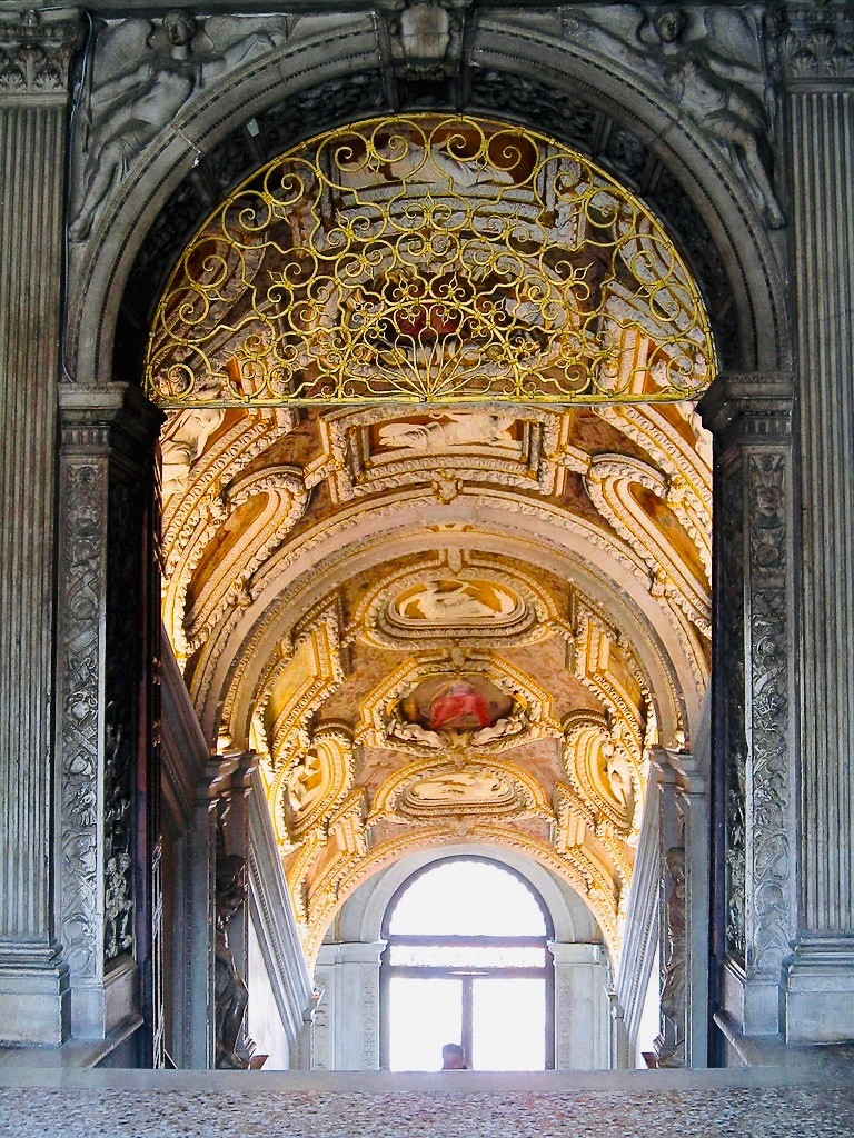 the Golden Staircase of the Doge's Palace