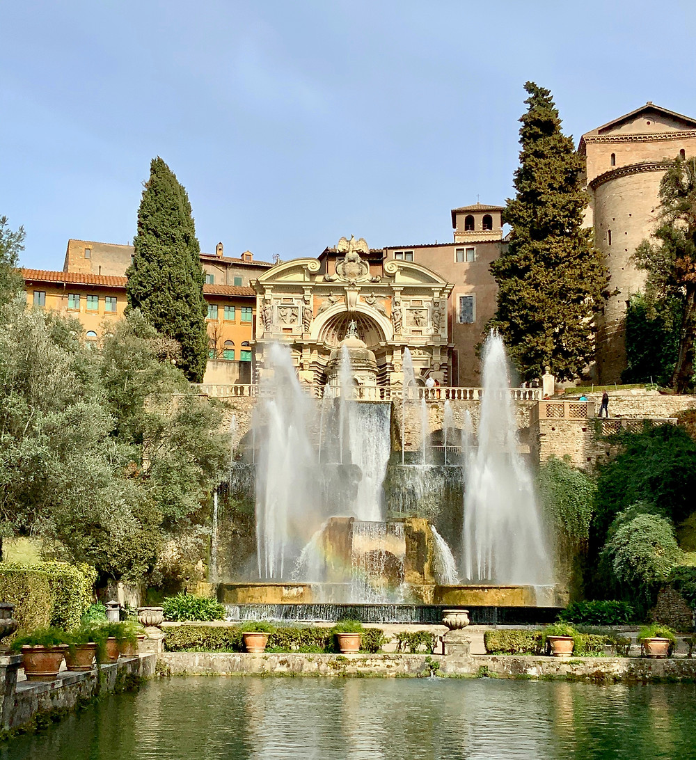 the Fountain of the organ at Villa d'Este