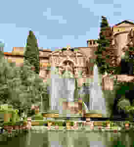 the Fountain of the organ at Villa d'Este