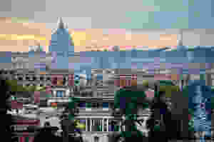 view from the Borghese terrace