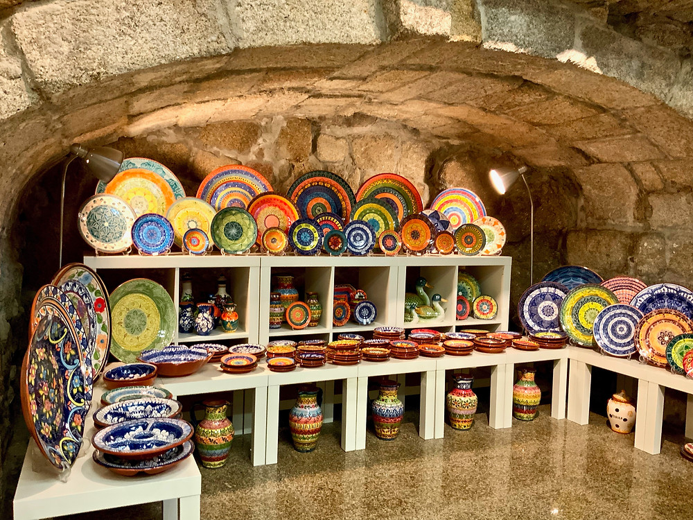 a lovely ceramics store in the Ribeira