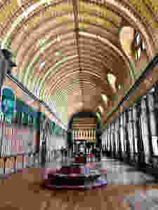 the vaulted Salles des Presses, Pierrefonds ballroom