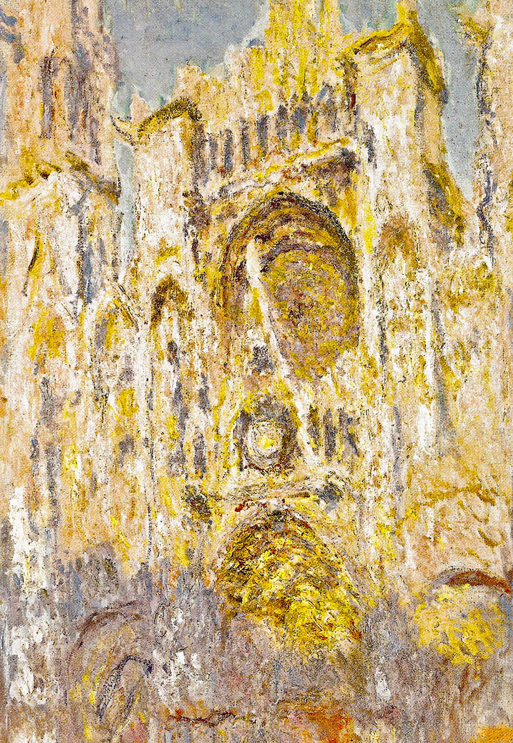 Monet, Rouen Cathedral at Sunset, 1892