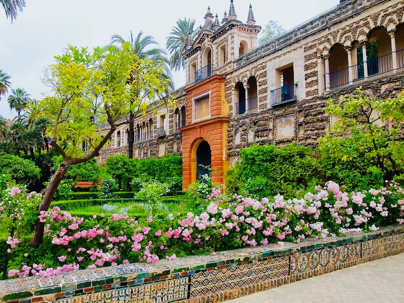 Italian Grotto Gallery in the Alcázar Gardens