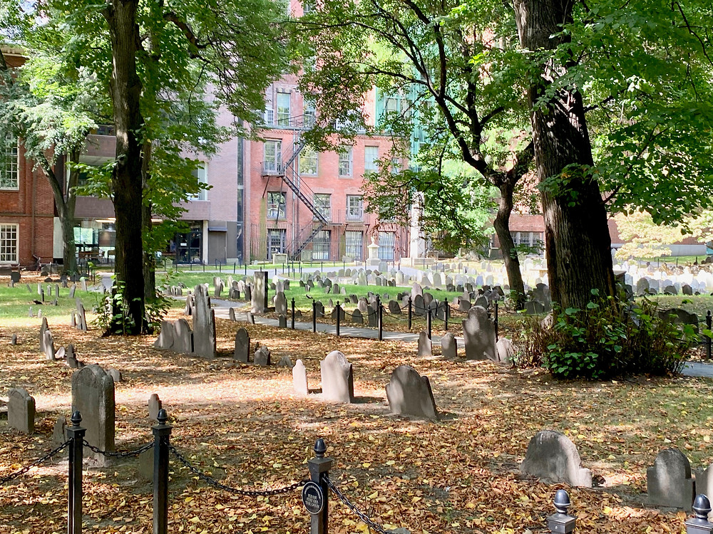Granary Burying Ground on Boston's Freedom Trail