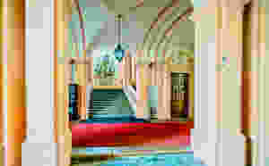 the Imperial Staircase in Melk Abbey