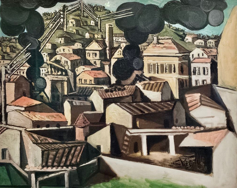 Picasso, Vallauris Landscape, 1953