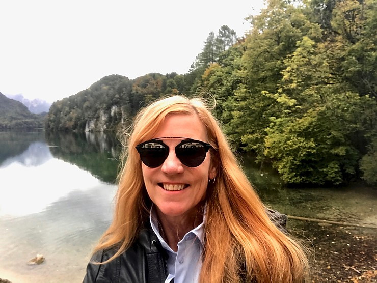 me in Schwangau, getting read to hike to Neuschwanstein Castle