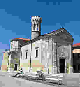 Piran's old lighthouse, which now houses a museum