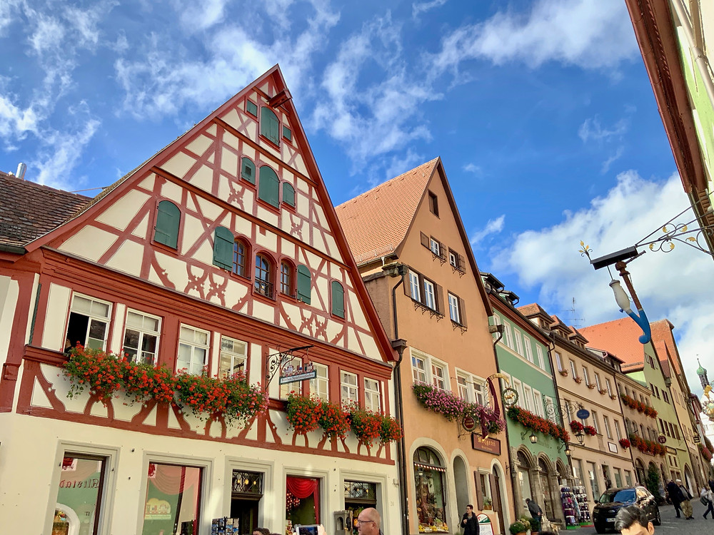 street in Rothenburg ob der Tauber