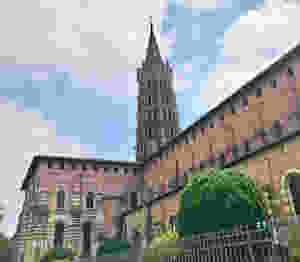 Basilica of Saint Sernin in Toulouse France