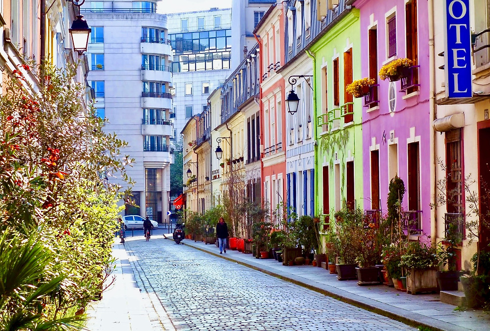 Rue Cremieux in Paris