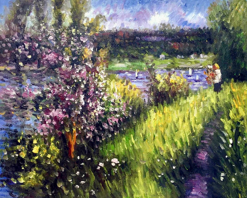 Renoir, Seine at Chatou, 1881