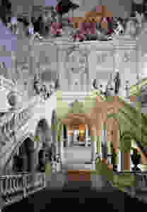 the Treppenhaus, or grand staircase, at the Wurzburg Residence