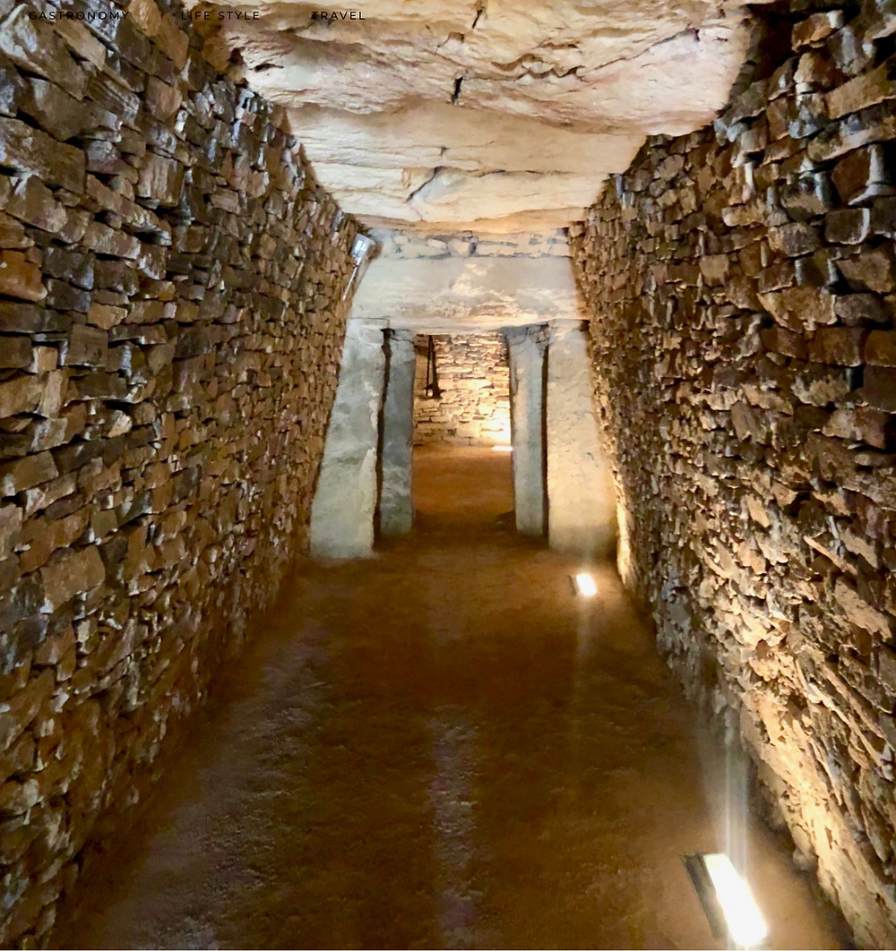 interior of the Tholos of El Romeral dolmen