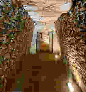 interior of the Tholos of El Romeral dolmen