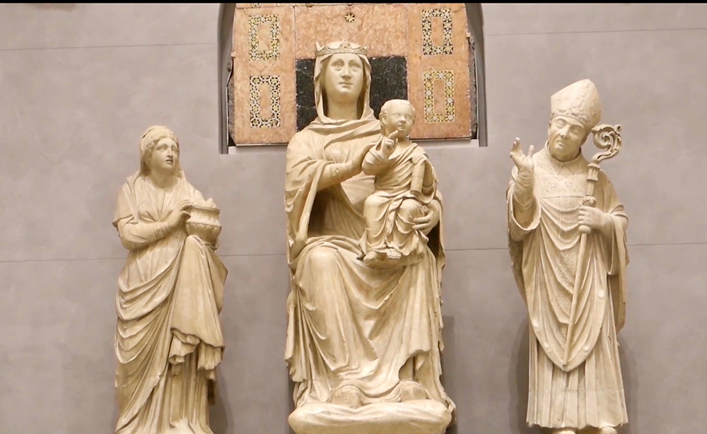 Arnolfo de Cambio, Madonna of the Glass Eyes, 1300