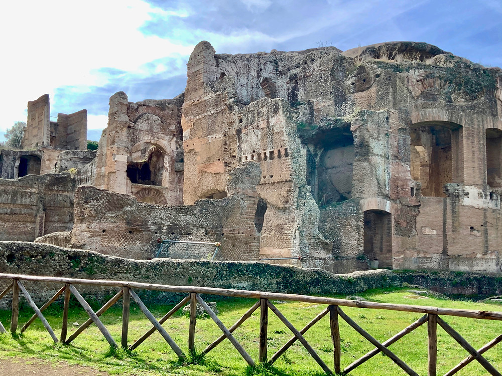 the Grand Thermae at Hadrian's Villa